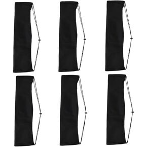 6Pcs Tripod Carrying Case Heavy Duty Drawstring Bag with Comfortable Shoulder Straps for Photo Equipment and Outdoor Photography