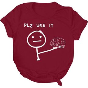 Shirts for Women Travel Outfits Boho Tops Crop Womens Clothes Teacher Tshirts Cotton Loose Fit Womens Fashion