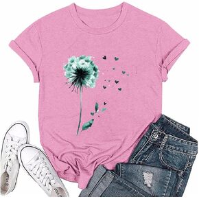 Graphic Tees for Women Cute Tops Summer Womens Golf Shirt Shirts Boat Neck T Loose Fit Summer Blouses for Women