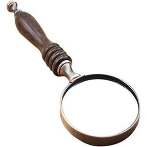 JSEIAJB Handheld Magnifier,20X Reading Glass Loupe for Reading Book, Inspection, Coins, Rocks, Map