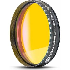 Baader Planetarium Yellow 495nm مرشح تمرير طويل ، 2 "العدسة