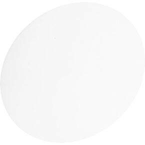 NUOBESTY Frosted Acrylic Round Light Diffuser Panel Soft Light Filter Cover for Ceiling Pendant Fixtures Elegant Design for Living Rooms Bedrooms