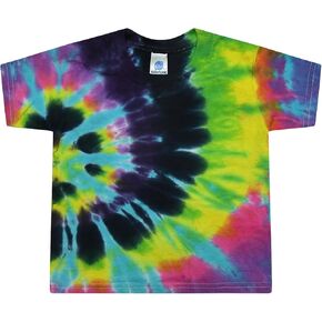 Tie Dye T-Shirts, Toddler Tee, 100% Pre-Shrunk Cotton, Multiple Colors Size 2T, 3T, 4T, Short Sleeve