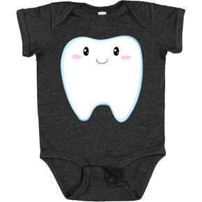 inktastic Cute Tooth Baby Bodysuit