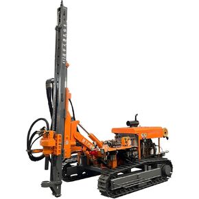 Heavy Duty Crawler DTH Drilling Rig, Durable Rock Drilling Rig for Mining and Hard Rock Drilling Sites