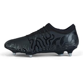Canterbury Mens Speed Infinite Team 2025 Soft Ground Rugby Boots (10.5) (Black/Silver)