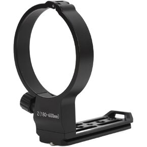 Lens Tripod Mount Ring Collar for Nikkor Z 180‑600mm F/5.6‑6.3 VR, Replacement Foot Tripod Mount Stand Base Built in Quick Release Plate
