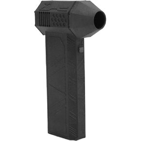 Turbo Fan Blower, 150000RPM Dry Mini Blower Multifunctional 2500mAh for Traveling (Black)