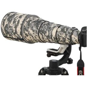 ROLANPRO Camouflage Lens Cover for Canon RF 100-300mm F/2.8 L is USM Coat Lens Protective Sleeve Case-#UCP Waterproof
