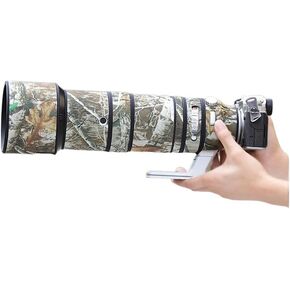 CHASING BIRDS Camouflage Waterproof Lens Coat for FUJIFILM XF 150-600mm F5.6-8 R LM OIS WR Rainproof Lens Protective Cover (Reed Camouflage)