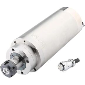 Spindle 3.2KW CNC Spindle Motor ER25 Water-Cooled Spindle Motor 380V 4 Bearings, Used For Router Engraving Machine Metal Tools(3.2kw 100mm 380V)