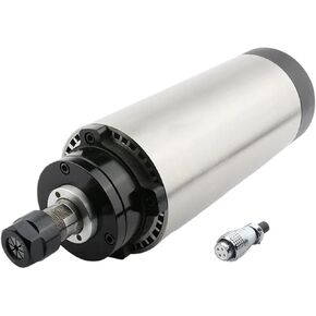 المغزل 1.5KW 220V/380V محرك المغزل المبرد بالهواء ER16 24000 دورة في الدقيقة محرك المغزل الخشبي لأدوات نقش جهاز التوجيه CNC (1.5kw ER16 380V)