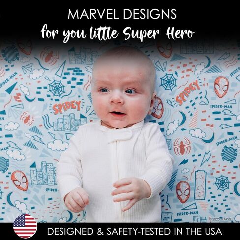 Milk Snob Marvel Infant Boy/Girl Swaddle Blanket, Soft Receiving, Security and Play, Toddler Infant Newborn Bedding, Baby Shower, Baby Registry Gift (Spider-Man Sketch Book) 34 * 34 inches in Saudi Arabia