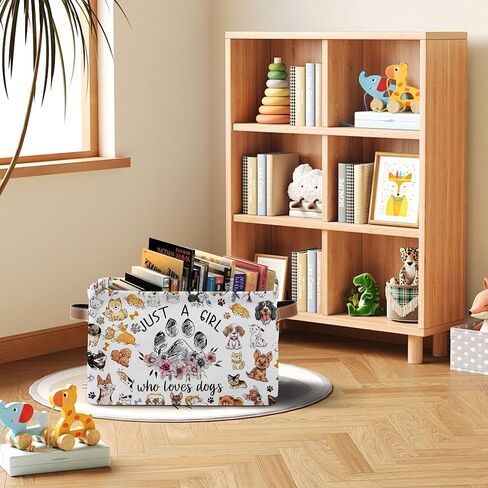 Italy Rectangle Storage Basket - Italy Themed Collection Collapsible Storage Baskets with Handles - Italian Toy Bin - Italian Souvenirs Storages Bin for Kids Clothes, Gifts, Books in Saudi Arabia