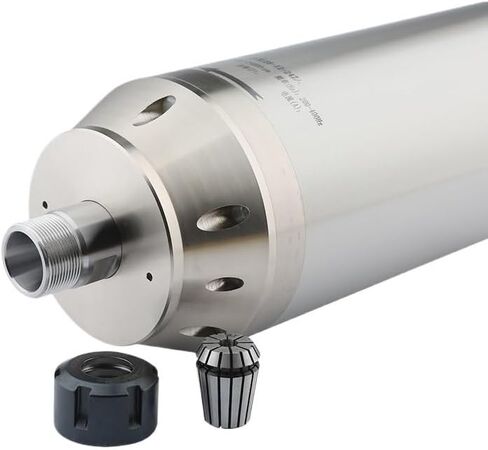 المغزل 100-12-24Z/4.5KW CNC ER20 ماء التبريد المغزل 220V/380V D100MM معالجة الحجر لأدوات نحت حجر (4.5KW 220V 400Hz) in Kuwait