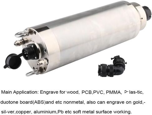 المغزل 125-24Z/5.5KW CNC محرك المغزل ER32 المغزل المبرد بالمياه D125MM محمل كرة سيراميك لأدوات أدوات طحن المعادن (5.5KW ER32 380V) in Kuwait