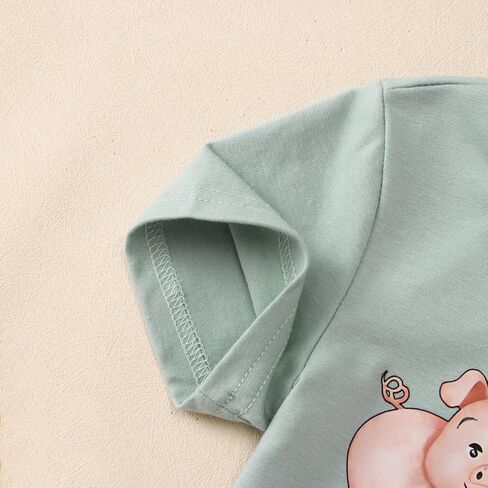MODNTOGA Baby Boy 2nd Birthday T-Shirt Toddler Farm Animal Graphic Shirt 2 Years Old B-Day Party Top I’M Two Short Sleeve Tee in Saudi Arabia