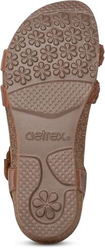 Aetrex Women's Reese Orthopedic Gladiator Sandals for Women - Adjustable Womens Sandals with Removable Center Strap in Saudi Arabia