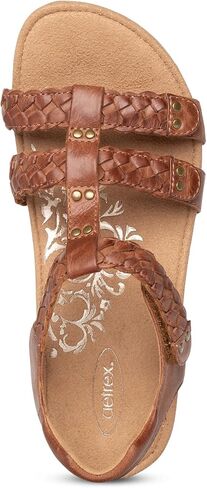 Aetrex Women's Reese Orthopedic Gladiator Sandals for Women - Adjustable Womens Sandals with Removable Center Strap in Saudi Arabia