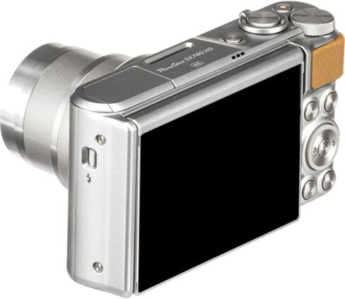 Canon PowerShot SX740 HS Digital Camera (Silver) مع بطاقة ذاكرة 32 جيجابايت + قلم التنظيف + حزمة الملحقات (متجددة) in Saudi Arabia