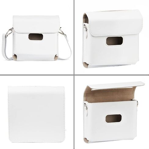 Fujifilm Instax Link Wide Printer Ash White + Fuji Wide Twin Pack Instant Film + Case in Saudi Arabia
