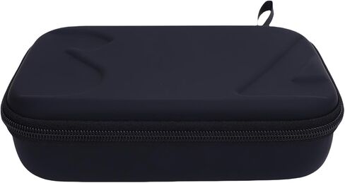 Alomejor EVA Shockproof Anti Scratch Stabilizer Travel with Accurate Molded Interior Matte Artificial Leather Storage Bag for Osmo Mobile 7 (Black) in Saudi Arabia