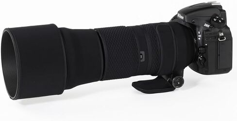 CHASING BIRDS Camouflage Waterproof Lens Coat for Sigma 150-600mm F5-6.3 DG OS HSM Contemporary Rainproof Lens Protective Cover (Classic Black, with 1.4X and 2.0X TC) in Saudi Arabia