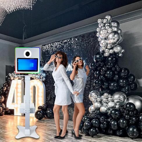 محمولة 15.6 بوصة DSLR صورة كشك اللمس شاشة اللمس الكاميرا مع تعبئة علبة الطيران لأحداث حفل الزفاف (15.6 بوصة (أسود)) in Kuwait