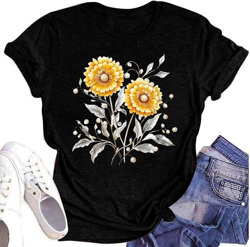 Graphic Tees for Women Summer Clothes Linen Shirts Crop Tops Maternity T Shirt Womens Hawaiian Maternity Tops in Saudi Arabia