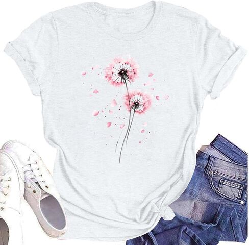 Graphic Tees for Women Summer Clothes Linen Shirts Crop Tops Maternity T Shirt Womens Hawaiian Maternity Tops in Saudi Arabia