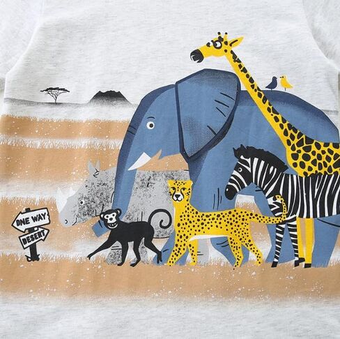 Baby Toddler Boys Shirts Short-Sleeve Little Kids Cotton t Shirts Boys Tops Tees 18M-5T in Saudi Arabia