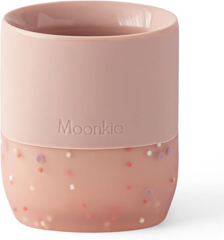 Moonkie Baby Training & Sippy Cup Set | 4 Months+ | Baby-Led Weaning Essential | Gift (Mint Cup Set, 2 Pack) in Saudi Arabia