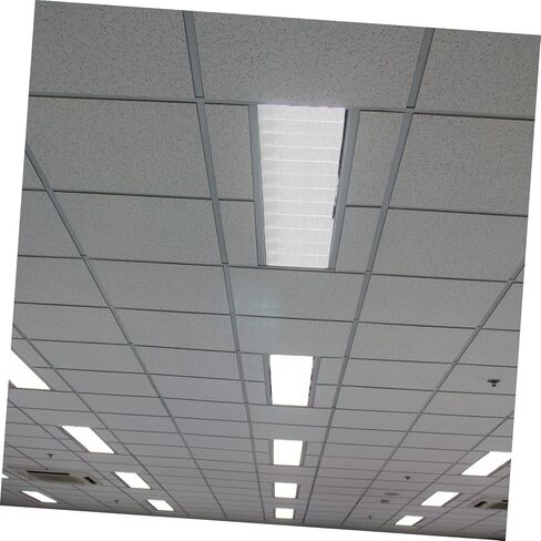 Ceiling Light Diffuser Cover Fireproof Soft Light Diffuser for Office Commercial Spaces Reduces Glare Eye Protection Wide Long Reliable Heat Resistant Materials in Kuwait