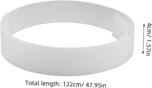 Imikeya LED LED Light Diffuser Diffuser Strip مرن ناشر بصري أبيض مرن للمساحات الداخلية الناعمة للموحد لغرفة النوم والتصميم الجمالي in Kuwait