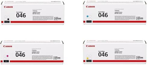 كانون خرطوشة حبر اصلية 046 اسود (1250C001)، عبوة واحدة من طابعات ليزر MF735Cdw، MF733Cdw، MF731Cdw، LBP654Cdw in Kuwait