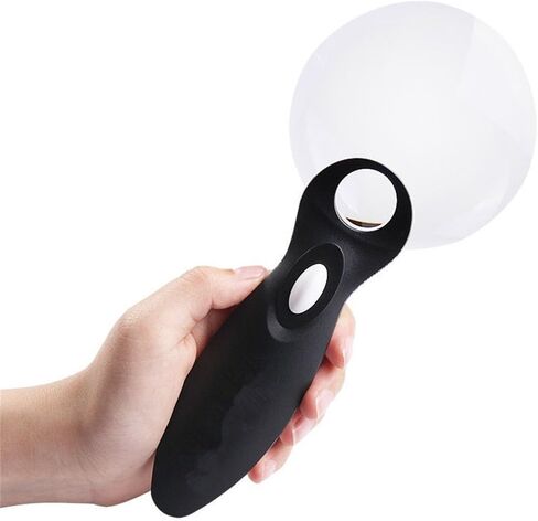 JSEIAJB Lightweight Frameless Handheld Illuminated Magnifying Glass(D) in Saudi Arabia