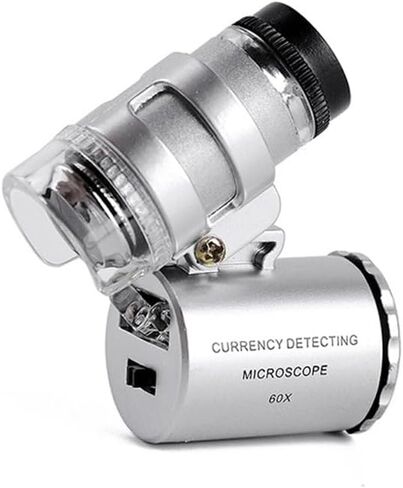 JSEIAJB High Definition LED Cash Verification with Light Microscope and High-Power Magnifying Glass in Saudi Arabia