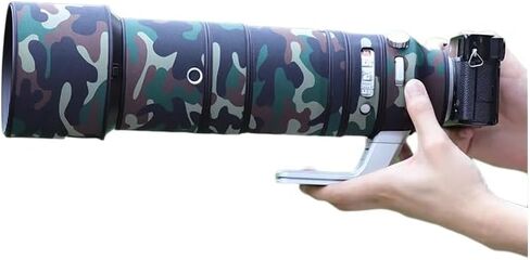 CHASING BIRDS Camouflage Waterproof Lens Coat for FUJIFILM XF 150-600mm F5.6-8 R LM OIS WR Rainproof Lens Protective Cover (Reed Camouflage) in Kuwait