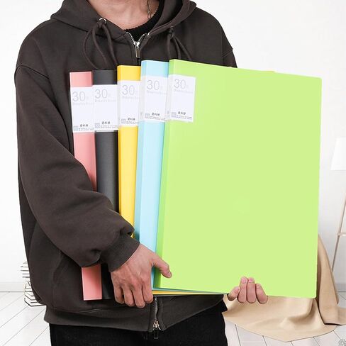 A 2 A 3 4K Display Book Folder with Sleeves Presentation Folders Project Folder Storage Art Folder for Painting Artwork in Saudi Arabia