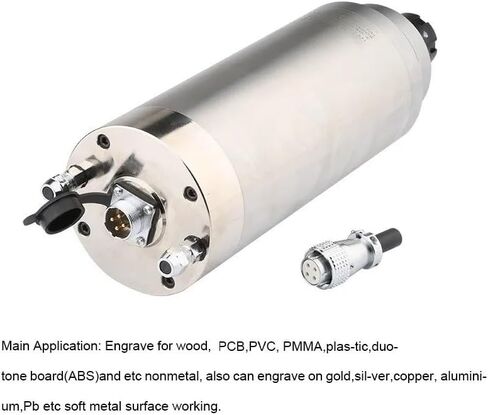 Spindle 3.2KW CNC Spindle Motor ER25 Water-Cooled Spindle Motor 380V 4 Bearings, Used For Router Engraving Machine Metal Tools(3.2kw 100mm 380V) in Saudi Arabia