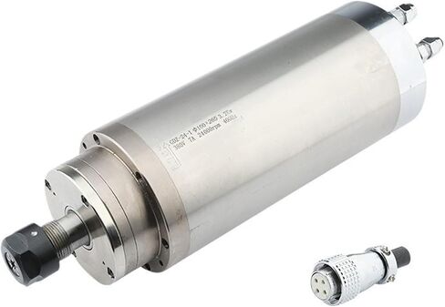 Spindle 3.2KW 220V/380V Water Cooling Spindle Motor 4 Bearings ER20 Φ100x265 for CNC Router Woodworking Engraving Milling Machine Tools(3.2kw ER20 380V) in Saudi Arabia