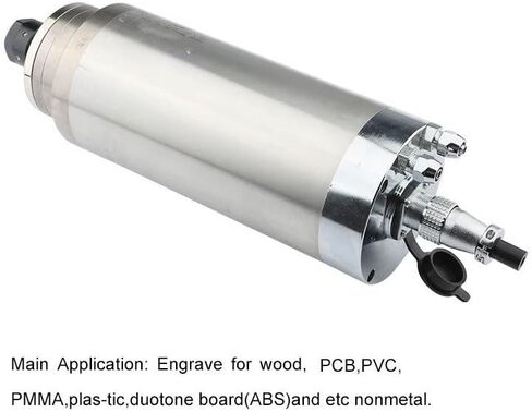 Spindle 3.2KW 220V/380V Water Cooling Spindle Motor 4 Bearings ER20 Φ100x265 for CNC Router Woodworking Engraving Milling Machine Tools(3.2kw ER20 380V) in Saudi Arabia