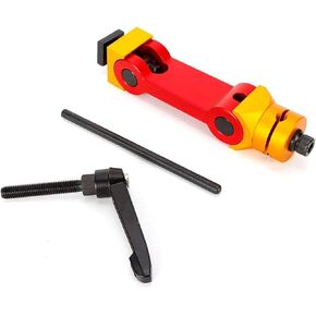 10 Milling Vise Part Stop,Red 5 Axis Precision APM Movement Mill Work Stop Part Locator Tools Adjustable CNC Milling Machine Positioner Vise Stop Mill
