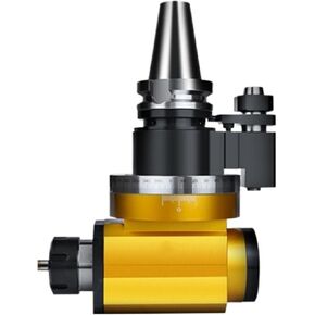 CNC Side Milling Angle Head BT40 BT50 Side Milling Head 90 Degree Right Angle Milling Head for Machining Center BT30-AMER25-130L(BT50-AMER32-170L Double Header)