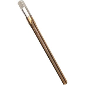 HRC60 TiCN Coated Solid Carbide Chucking Hand 1:50 Taper Reamer Pin Reamer 2 2.5 3 4 5 6 7 8 9 10 12mm H7 Straight Flute(1.5H7 Shank3 L50mm)