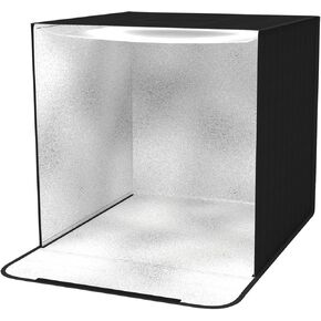 Portable Photo Studio Light Box Professional Dimmable Shooting Tent Kit with 3 Backdrops for Jewelry and Small Items Product Photography (16inch*16*inch*16inch)