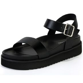Yavero Womens Platform Sandals Open Toe Summer Sandals Low Wedge Sandals