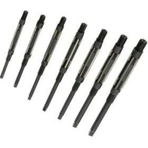 Micro Expanding Hand Reamer 7 Pcs Set 1/4"- 15/32" - New Pouch Packed Adjustable Reamer Set