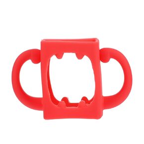 BESPORTBLE 1pc Silicone Handle Bottle Handles for S® Bottle Handle Grip Feeding Bottle Handle Nursing Bottle Handle Silicone Feeder Handle Feeder Handle Grip Red