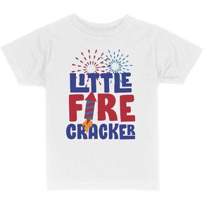 Little Firecracker Toddler Kids T-Shirt